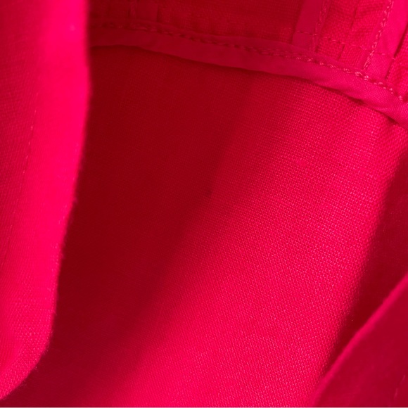 NWT Chico’s hot pink linen flyaway Francesca open front jacket size 0/small - Picture 12 of 12